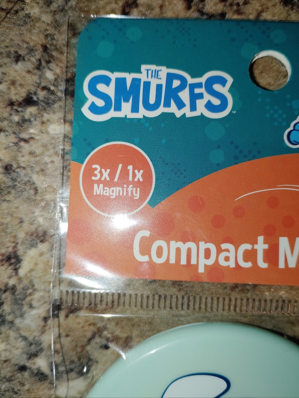The Smurfs Compact Mirrors Set - Light Blue & Blue New - Picture 3 of 8